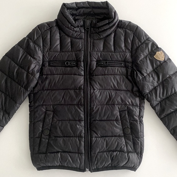 Diesel Boys Down Jacket Black - Picture 4 of 9